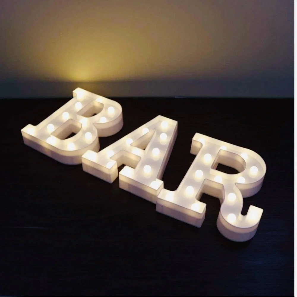 Illuminated Letter B Marquee Light